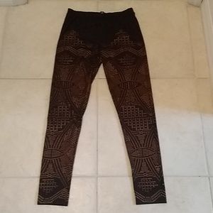 AI authenic icon leggings